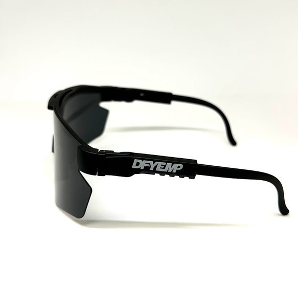 Defy Empire DFYEMP Phoenix -  Matte Black Grey POLARIZED SUNGLASS