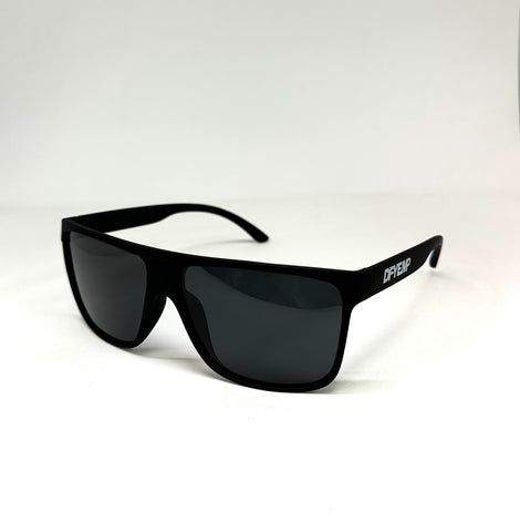 Defy Empire DFYEMP Detroit -  Matte Black Grey POLARIZED SUNGLASS