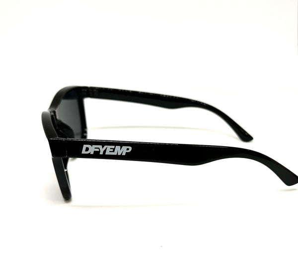 Defy Empire DFYEMP California -  Gloss Black Grey POLARIZED SUNGLASS