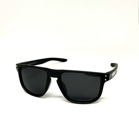 Defy Empire Lunarslam LNRSLM Nitrous - Matte Black Dark Grey POLARIZED SUNGLASS