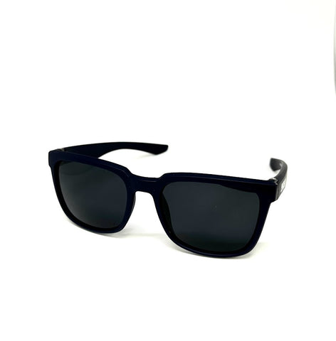 Defy Empire Lunarslam LNRSLM Turbo - Matte Black Dark Grey POLARIZED SUNGLASS