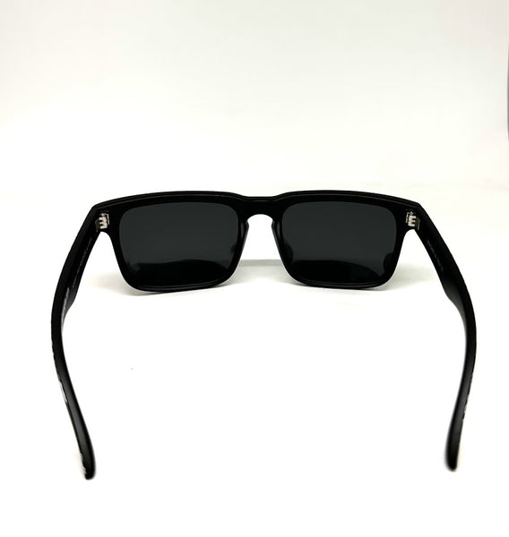 Defy Empire Lunarslam LNRSLM Anti-Lag -  Matte Black Mono Jungle Dark Grey POLARIZED SUNGLASS