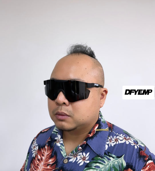 Defy Empire DFYEMP Phoenix -  Matte Black Grey POLARIZED SUNGLASS