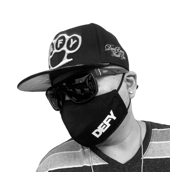 DEFY EMPIRE LIMITED EDITION FACE MASK WASHABLE REUSABLE ANTIBACTERIAL