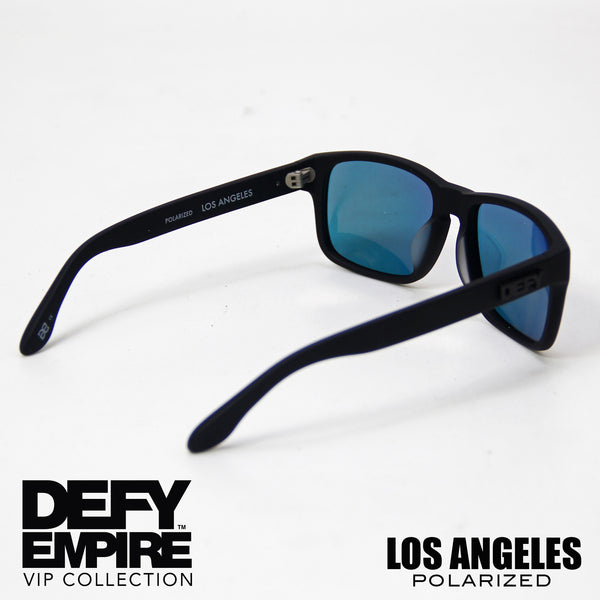 LOS ANGELES - MATTE BLACK / RED POLARIZED