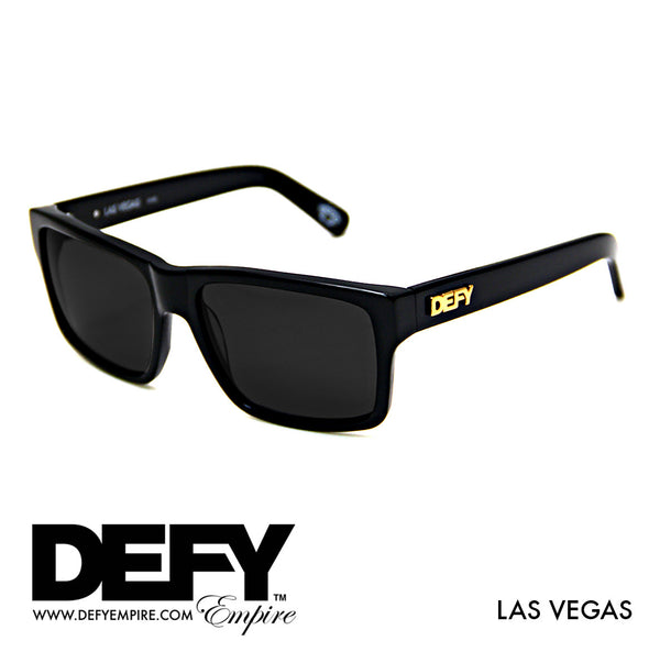 LAS VEGAS GLOSS BLACK/GREY SUNGLASS