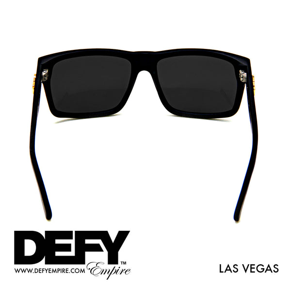 LAS VEGAS GLOSS BLACK/GREY SUNGLASS