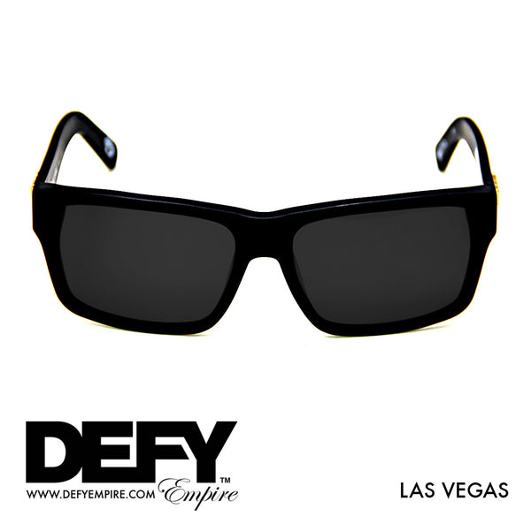 LAS VEGAS GLOSS BLACK/GREY SUNGLASS