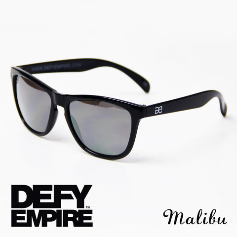 MALIBU - GLOSS BLACK SILVER MIRROR
