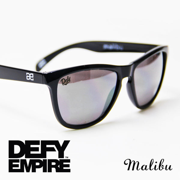 MALIBU - GLOSS BLACK SILVER MIRROR