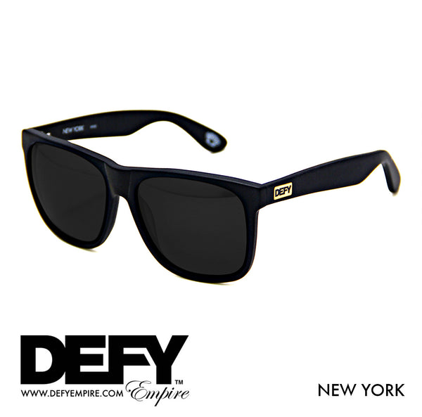 NEW YORK MATTE BLACK / GREY SUNGLASS