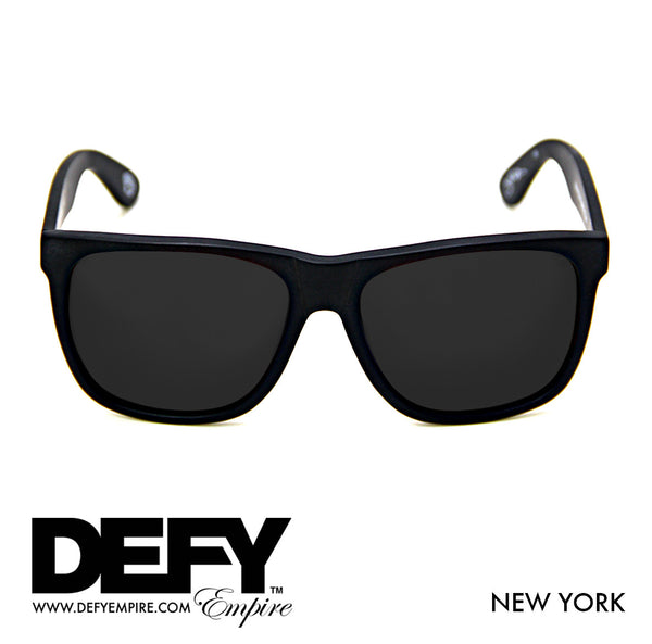 NEW YORK MATTE BLACK / GREY SUNGLASS