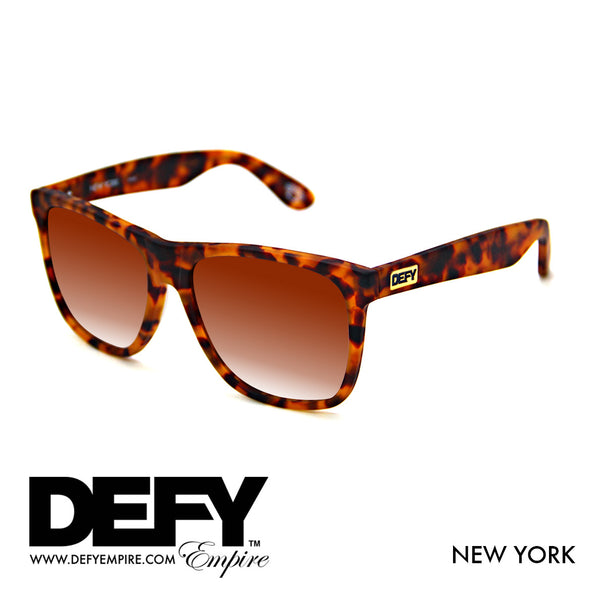 NEW YORK MATTE TORTOISE / BRONZE GRADIENT SUNGLASS