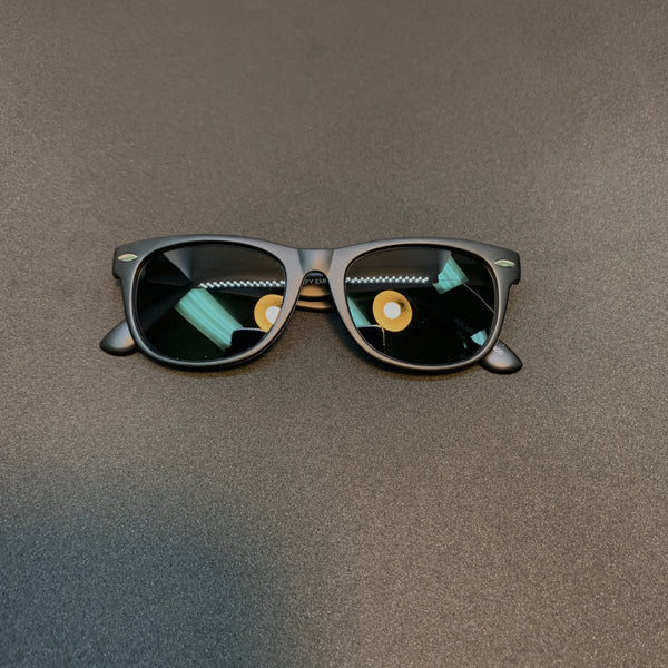 FLORIDA KIDS - MATTE BLACK / GREY POLARIZED SUNGLASS
