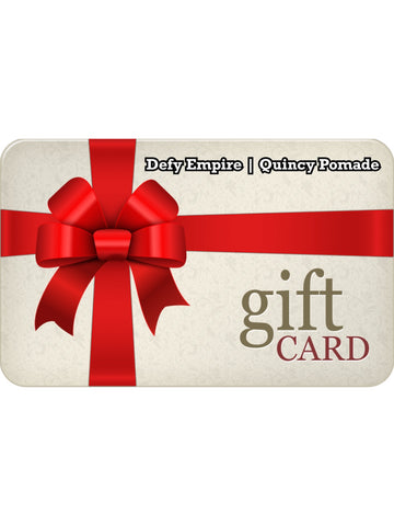 DEFY EMPIRE | QUINCY POMADE GIFT CARD