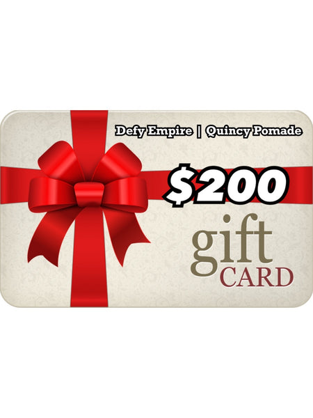DEFY EMPIRE | QUINCY POMADE GIFT CARD