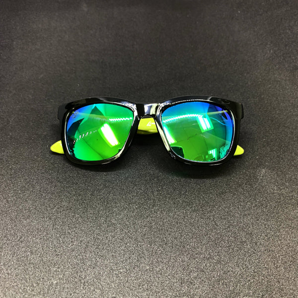 |LIMITED ED| HAWAII GREEN CAMO GLOSS BLACK GREEN POLARIZED MIRROR LENSES SUNGLASS TOP SELLER