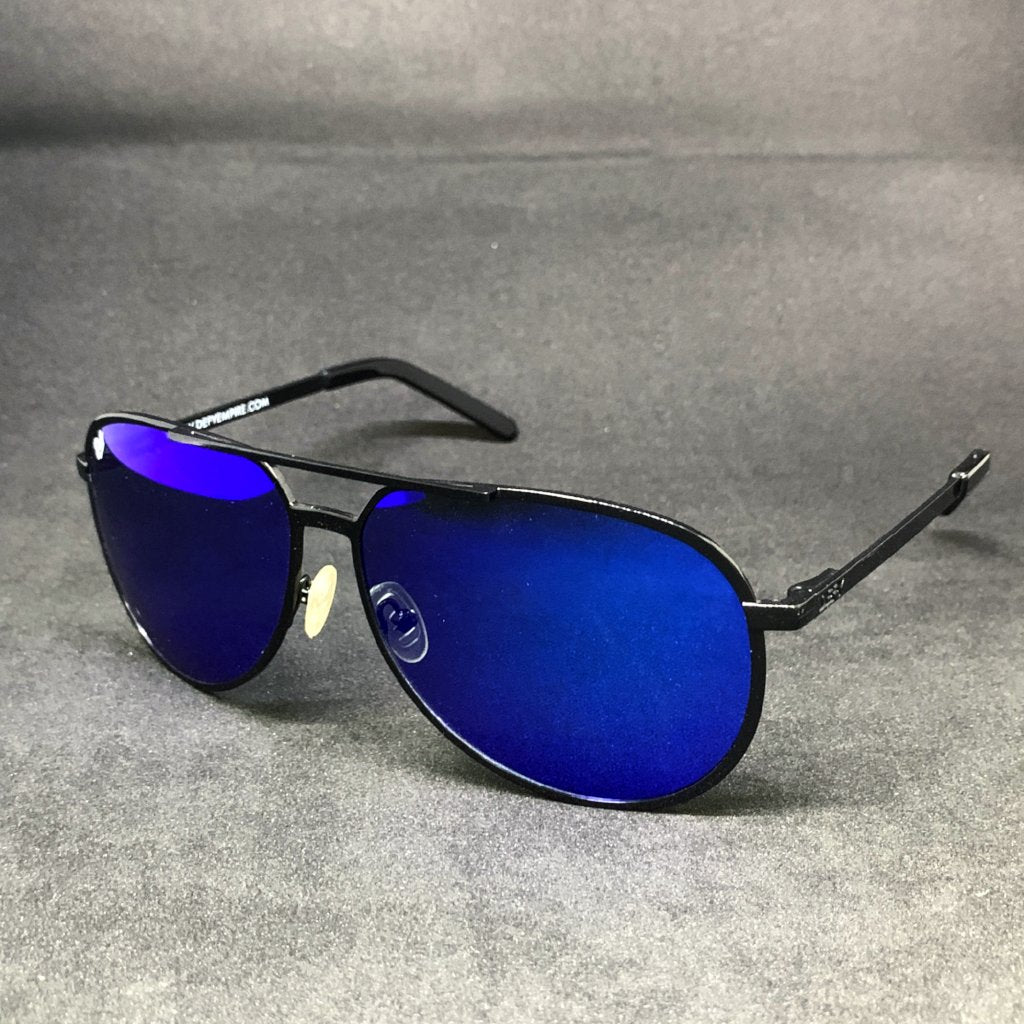CHICAGO - GLOSS BLACK / BLUE MIRROR POLARIZED SPECIAL EDITION