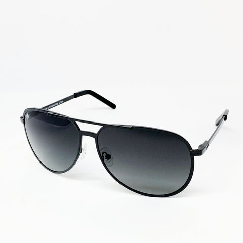 CHICAGO - GLOSS BLACK / GREY GRADIENT  HIGH DEFINITION LENSES POLARIZED