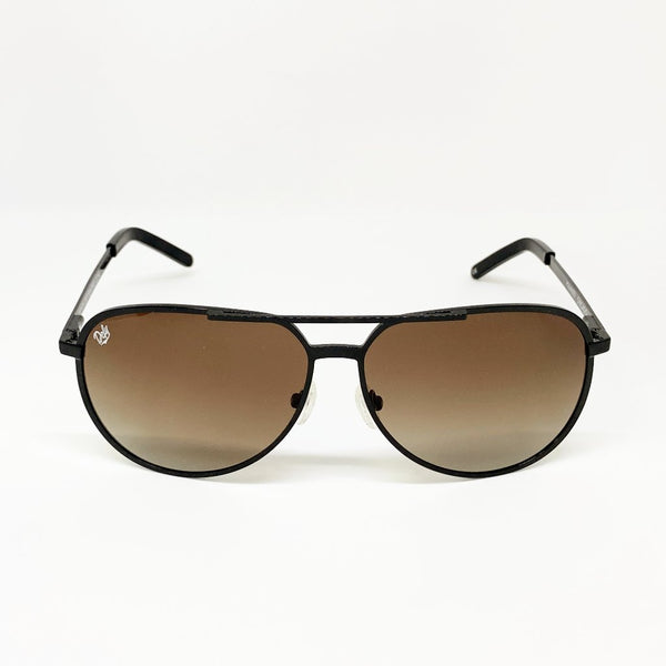 CHICAGO - GLOSS BLACK / BRONZE GRADIENT HIGH DEFINITION LENSES POLARIZED