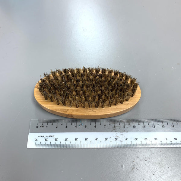 HIGH QUALITY ANTI-STATIC BEARD MOUSTACHE BRUSH BRISTLE MEDIUM SIZE