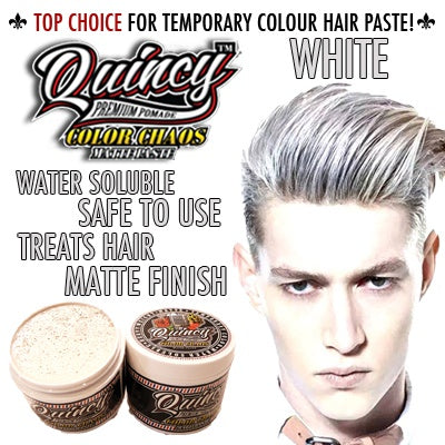 BUNDLE DEAL - QUINCY COLOR CHAOS 1 WHITE 1 GOLD FORMS LIGHT BLONDE